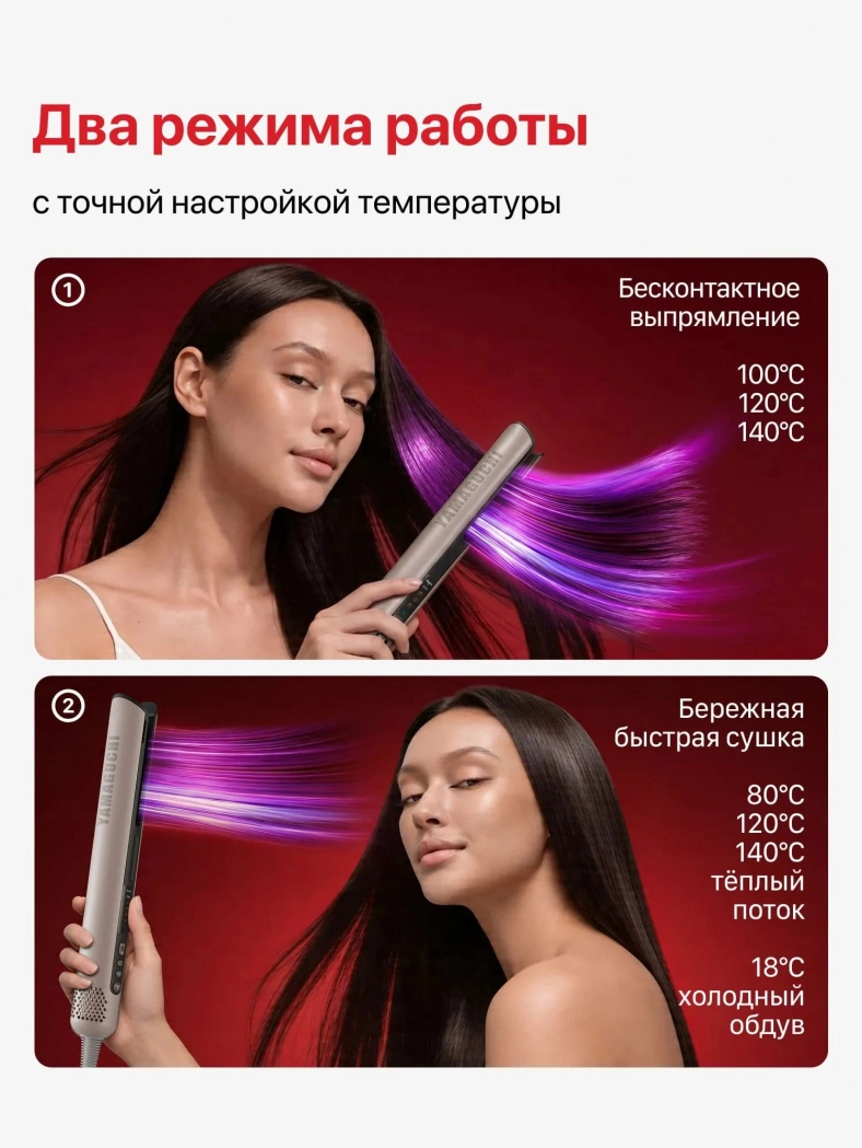 Выпрямитель для влажных волос: сушка и гладкая укладка