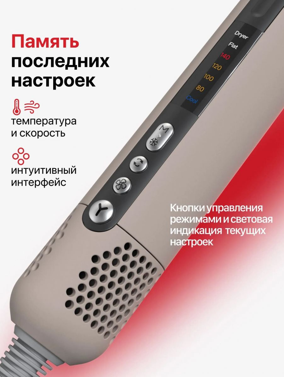 Память настроек Yamaguchi AirStraight для ежедневной укладки